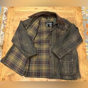 Fantastic Barbour Bedale jacket with zip-in vest.